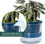 D'vine Dev 10 Inch Design Self Watering Planter - Image 6