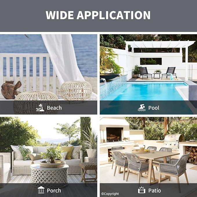 Waterproof Outdoor Curtain W52 x L84 - Image 7