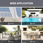 Outdoor Indoor Curtains W52 x L63 - Image 7
