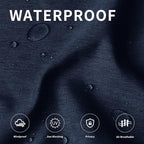 Easy-Going Linen Look Outdoor Curtains Waterproof Windproof Porch Curtains - Image 2