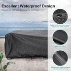Patio Furniture Covers Waterproof, Durable Heavy Duty Oxford Patio Furniture - Image 3