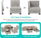 7-Piece Outdoor Patio Furniture Set - Image 3