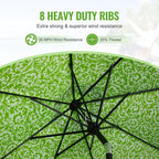 Backyard Expressions 9 ft. Patio Umbrella, Market Table Umbrella w/Tilt and - Image 2