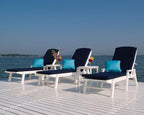 POLYWOOD NCC2280MA-P Nautical Arms Chaise - Image 6