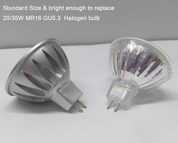 ALIDE Red MR16 GU5.3 Led Bulbs 5W, 20W 35W 50W Halogen Equivalent, 12V Low - Image 4