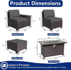 Outdoor Patio Furniture Set - Image 2