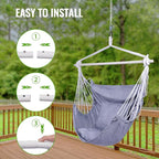 Backyard Expressions Hanging Hammock Chair Swing - Image 6