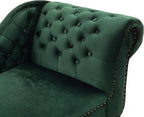 Merax 62'' Velvet Chaise Lounge Indoor - Image 9
