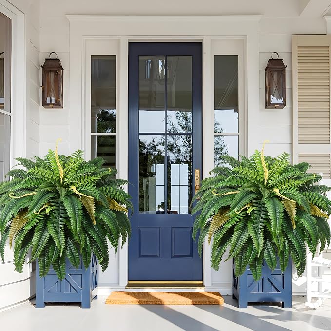 MARTINE MALL 48 inch Fake Ferns Artificial Ferns - Image 5