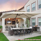 9x12FT Cantilever Patio Umbrella - Image 7