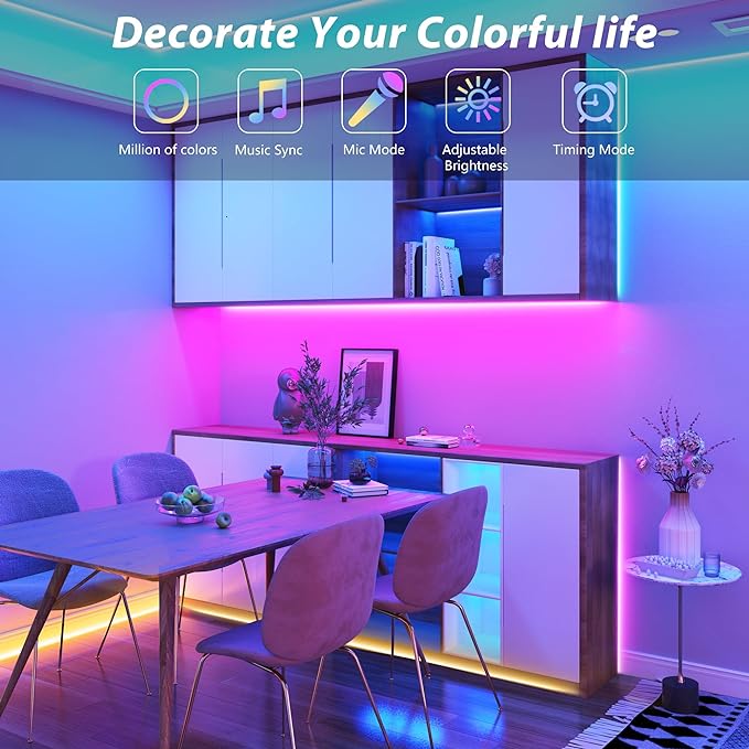 Outdoor Led Strip Lights Waterproof 298ft, Ip65 Outside Led Light Strip - Image 5