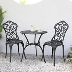 NUU GARDEN 3 Pieces Patio Bistro Set, Outdoor Bistro Set - Image 9