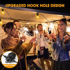 S14 LED Outdoor String Lights 150FT Patio Lights Outdoor Waterproof - Image 4