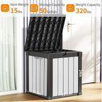 EasyUp 50 Gallon Deck Box Outdoor Storage Box - Image 2