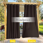 NICETOWN 2 Panels Outdoor Curtains - Image 6