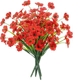 MACTING Artificial Flowers for Outdoors Fake Spring Flowers UV Resistant No by MACTING