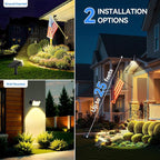 WdtPro Solar Spot Lights Outdoor Waterproof, Bright Solar Lights Outdoor - Image 8