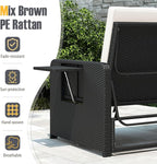 RELAX4LIFE Wicker Patio Outdoor Daybed - Image 9