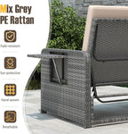 RELAX4LIFE Wicker Patio Outdoor Daybed - Image 8