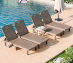 WACASA Outdoor Chaise Lounge Chairs Set of 2, Oversized Lounge Chairs - Image 9