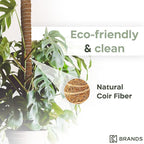 2 Pack 28'' Bendable Moss Pole Monstera Plant Support - Image 5