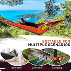 Camping Hammock Lightweight, Portable Hammocks Parachute Hammock - Image 7
