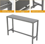 3-Piece Outdoor Patio Bar Set, Bar Height Patio Dining Set, Weather-Resistant - Image 3