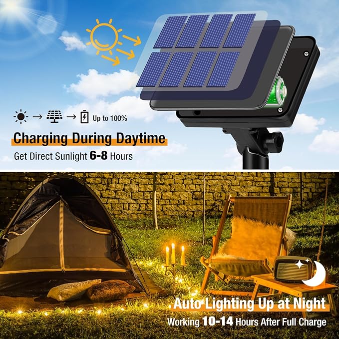 btfarm Solar String Lights for Outside - Image 3