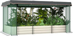 Outsunny 7.3 x 3.4 x 1 ft Galvanized Raised Garden Bed by Outsunny
