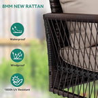 YITAHOME 3-Seats Front Porch Swing - Image 4