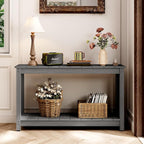 Outdoor Console Table, 440LBS Weight Capacity, 2-Tier Multifunctional Buffet - Image 8