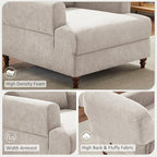 VANOMi Chaise Lounge Accent Chair Indoor - Image 8