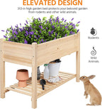 Yaheetech 47x23x32in Wooden Raised Garden Bed - Image 7