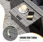 RELAX4LIFE Wicker Patio Outdoor Daybed - Image 6