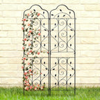 hogardeck 4 Packs 72 * 18 inch Metal Garden Trellis - Image 2