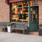 Stoog Outdoor Bench, 2-Person Garden Benches - Image 2