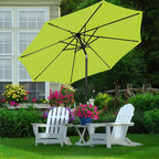 MEWAY 10ft Patio Umbrella Outdoor Table Umbrellas - Image 3