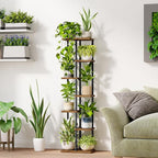 Bamworld Tall Plant Stand Indoor, 7 Tier Plant Shelf - Image 3