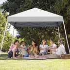 Canopy Tent, 10X10 FT Pop Up Canopy Outdoor Instant Tent Slant Legs - Image 7