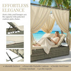 Harper & Bright Designs Adjustable Outdoor Sun Lounger - Image 5