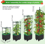 Raised Garden Bed Planter Boxes - Image 2