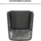 PURPLE LEAF Outdoor 29" Bar Stools Set of 2, Boho Patio Bar Height Chair - Image 6