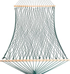 Castaway Living 13 ft. Double Traditional Hand Woven Green Polyester Rope - Image 3