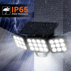 WdtPro Solar Lights Outdoor Waterproof 1 Pack, 3500LM Super Bright Motion - Image 6