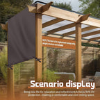 Universal Pergola Replacement Canopy Outdoor Canopy Shade Cover Waterproof - Image 7