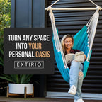 Hanging Hammock Chair Swing – Hanging Chair Outdoor & Indoor - Image 9