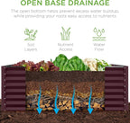 Best Choice Products 4x2x2ft Outdoor Metal Raised Garden Bed, Deep Root Box - Image 5
