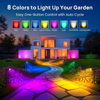 Consciot Solar Spot Lights Outdoor, Adjustable 170° Solar Outdoor Light - Image 2