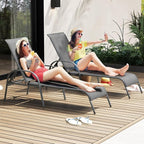 Giantex Patio Lounge Chair, Outdoor Chaise Lounge - Image 8