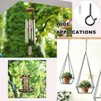 PlusRoc 20 Pack Ceiling Hooks for Hanging Plants Outdoor String Lights Heavy - Image 6